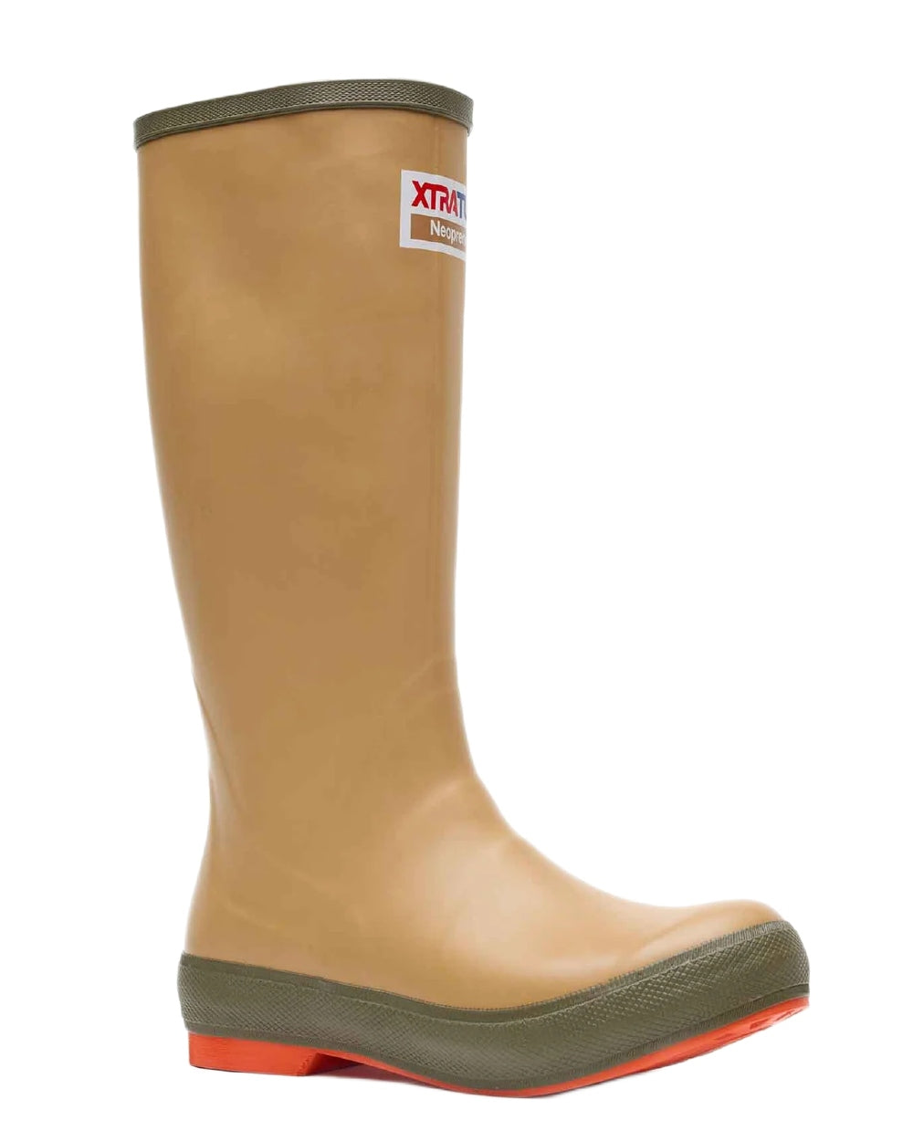 Sahara Coloured Xtratuf Womens 15" Legacy Fishing Boots on white background 