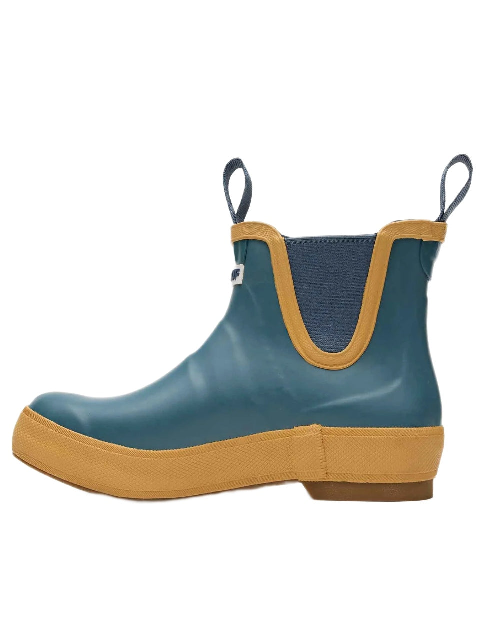 Marine Coloured Xtratuf Womens 6" Legacy Ankle Deck Boots on white background 