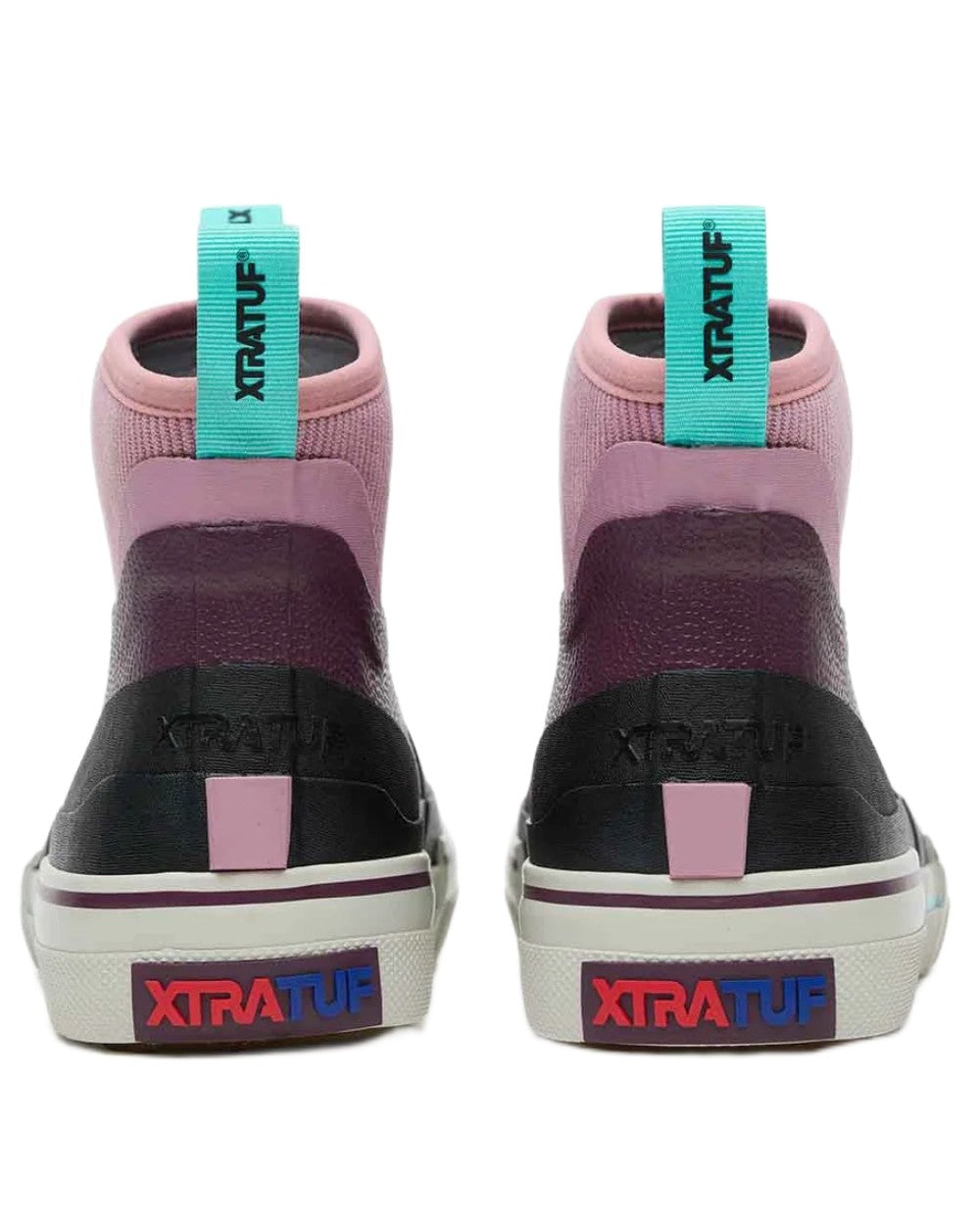 Fig coloured Xtratuf Womens Out Of The Ordinary Deck Boots on white background 