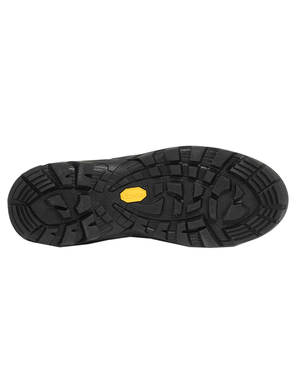 Brown Coloured Aigle Laforse Vibram Sole Boots On A White Background 