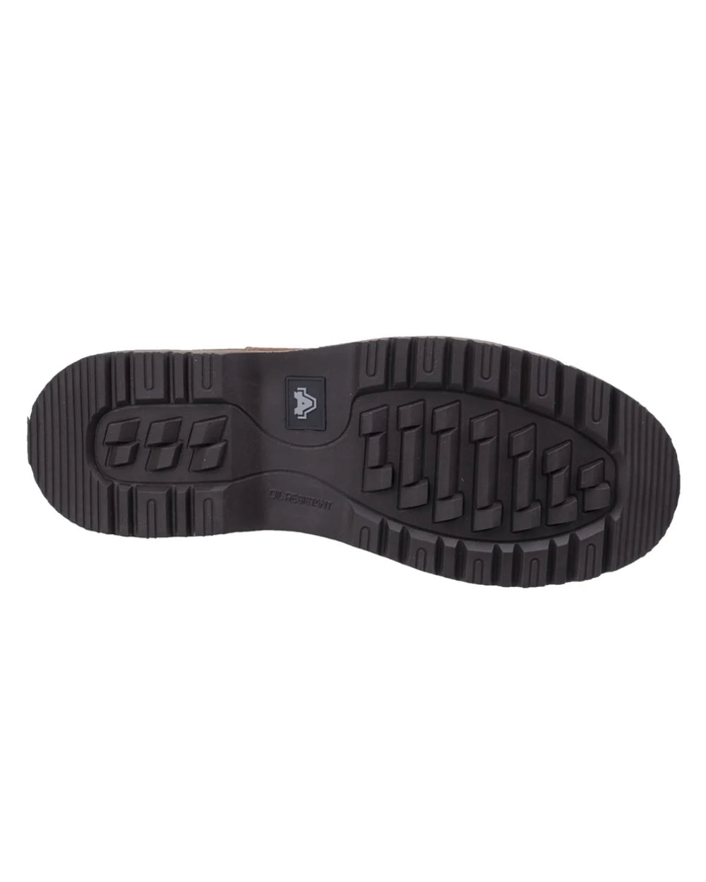 Brown Colored Amblers Aldingham Dealer Boot Sole on a White background 