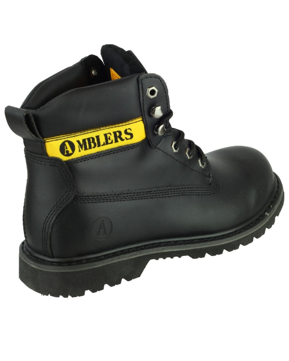 Black Coloured Amblers Banbury Casual Boots
on a white background 