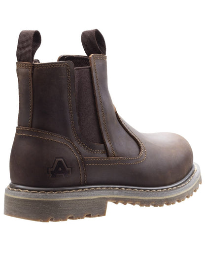 Brown Coloured Amblers Safety AS101 Alice Safety Boots 