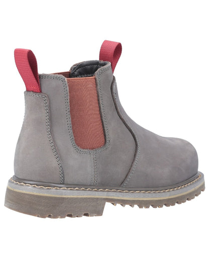 Grey Coloured Amblers Safety AS106 Sarah Safety Boots
on a white background 