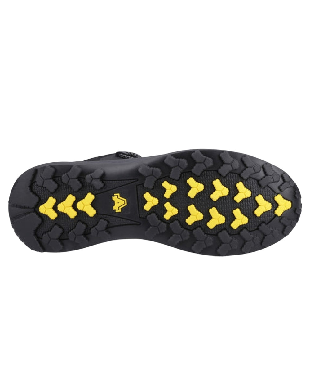Black Coloured Amblers Safety AS321C Calderdale Waterproof S7 SR Boots on White Background
