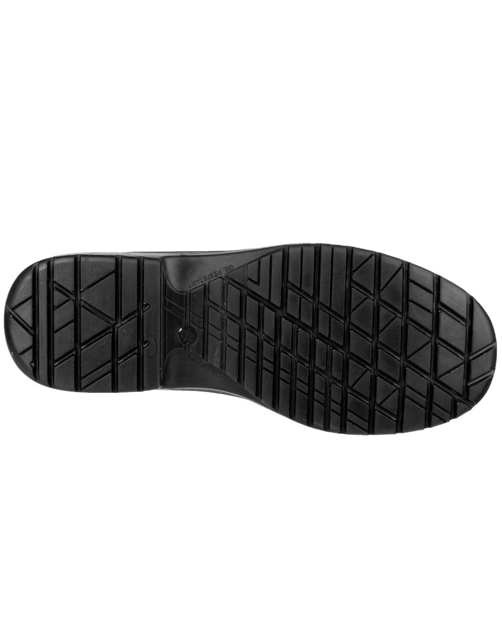 Black Coloured Amblers Safety FS661 Metal Free Lightweight safety Shoe on a white background 