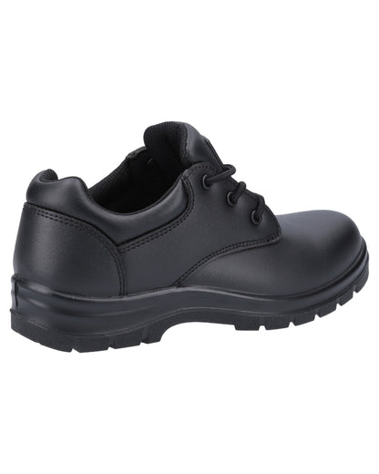 Black Coloured Amblers Safety Womens AS715C Amelia Safety Shoes on a white background 