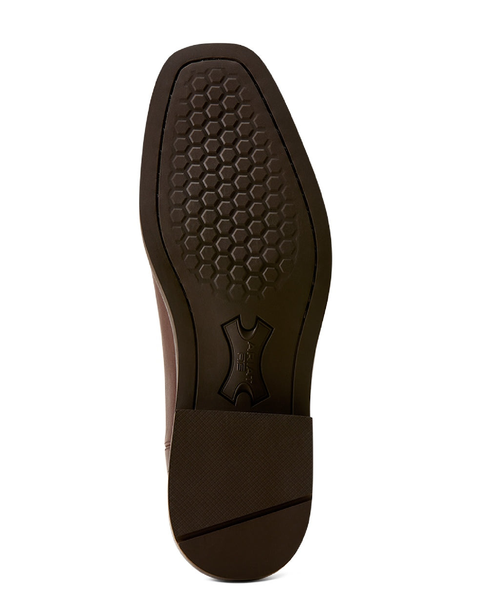 Espresso Noir coloured Ariat Mens Beckford Chelsea Boots on white background 