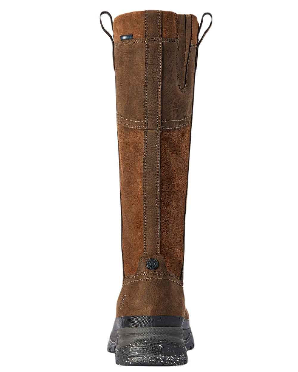 Java Coloured Ariat Moresby Tall H20 Java Country Boot On A White Background