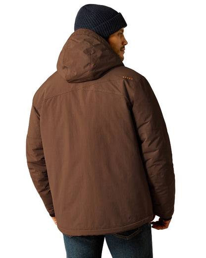 Aztec Coloured Ariat Rebar Cordura Ripstop Insulated Jacket On A White Background