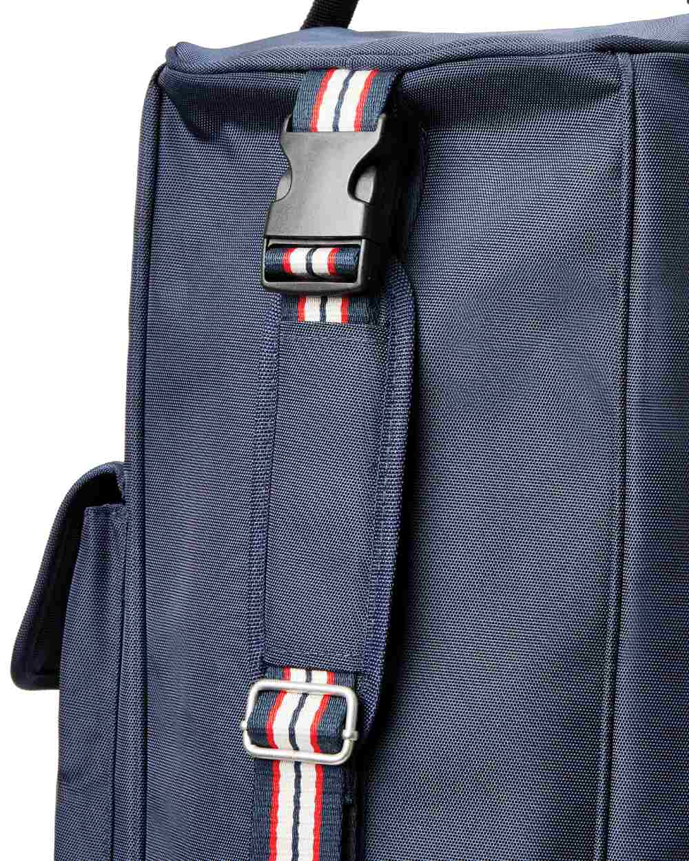 Navy Coloured Ariat Team Tall Boot Bag On A White Background 