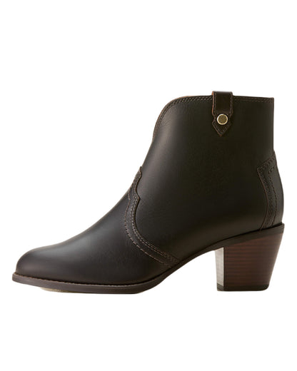 Chocolate Truffle Coloured Ariat Womens Tilbury Boot On A White Background 