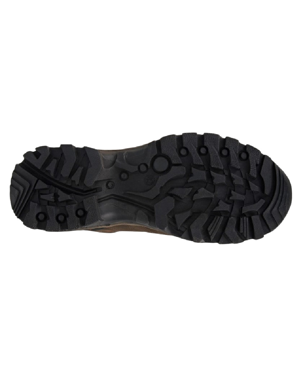 Brown Coloured Aztrek Mens Ridgeway Waterproof Hiking Boots on White Background
