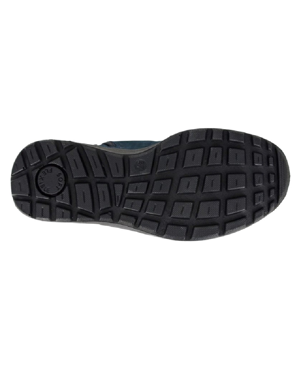 Navy Coloured Aztrek Womens Pennine Waterproof Trail Boots on White Background
