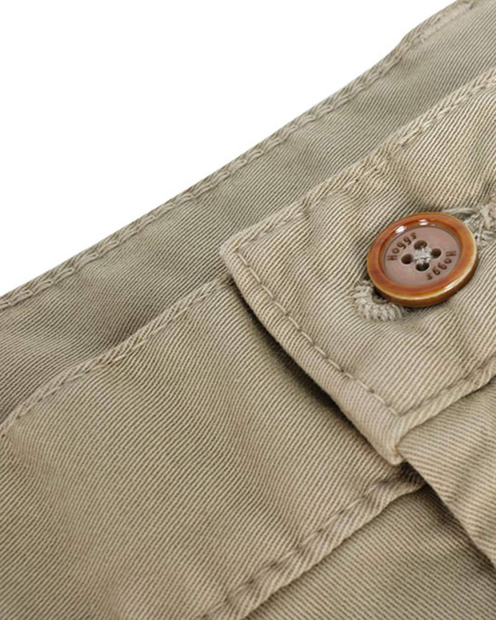 Hoggs of Fife Beauly Chino Trousers in stone 
