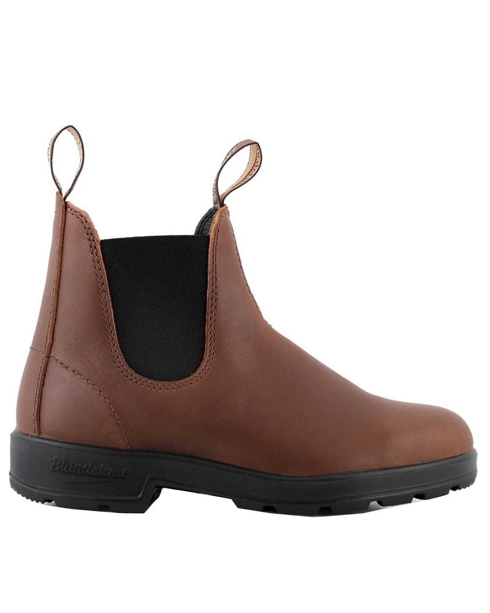 Sierra Brown Coloured Blundstone 2305 Brown Leather Chelsea Boots On A White Background