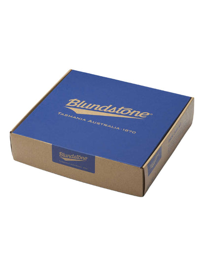 Black Coloured Blundstone Shoe Care Kit On A White Background 