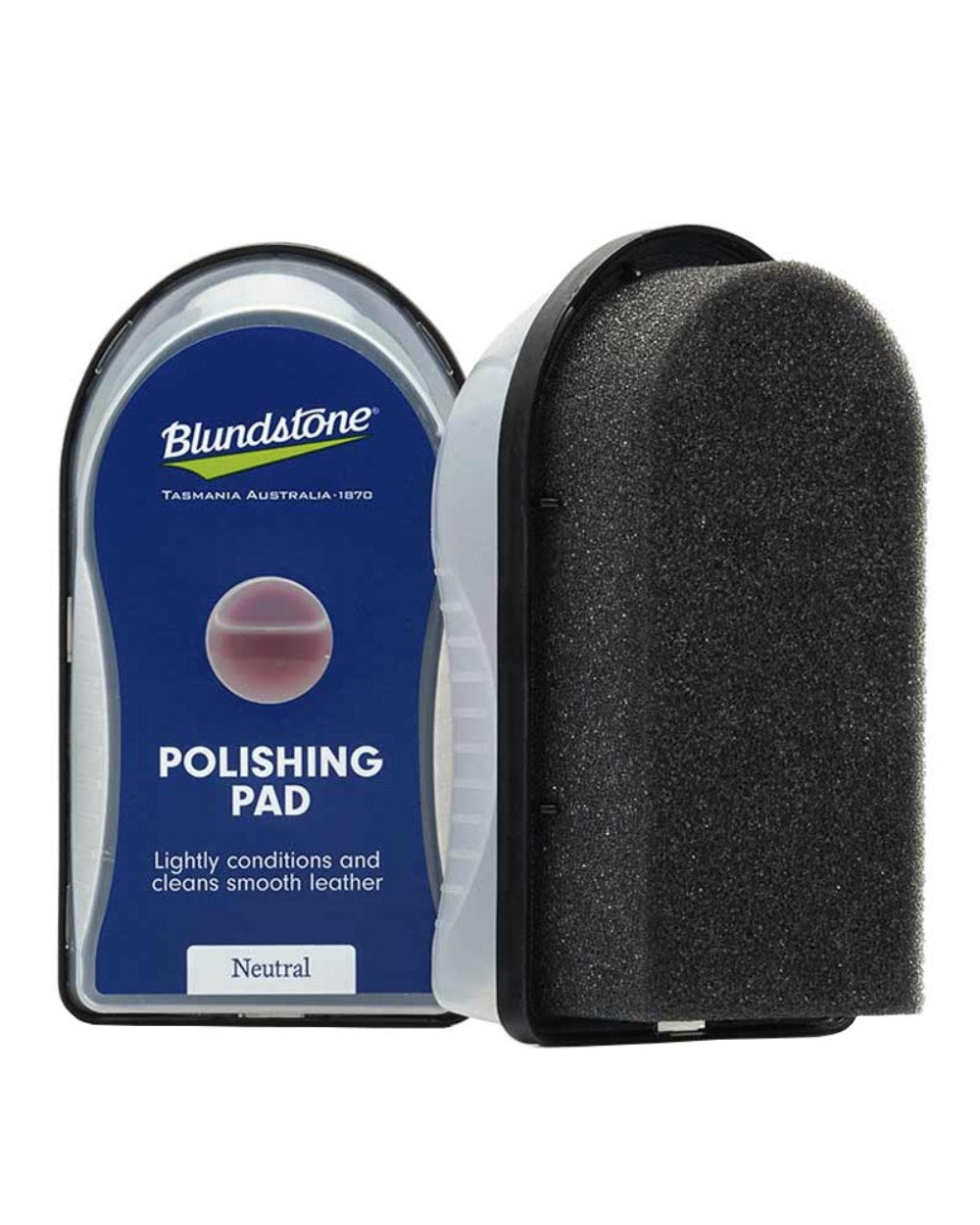 Black Coloured Blundstone Shoe Care Kit On A White Background 