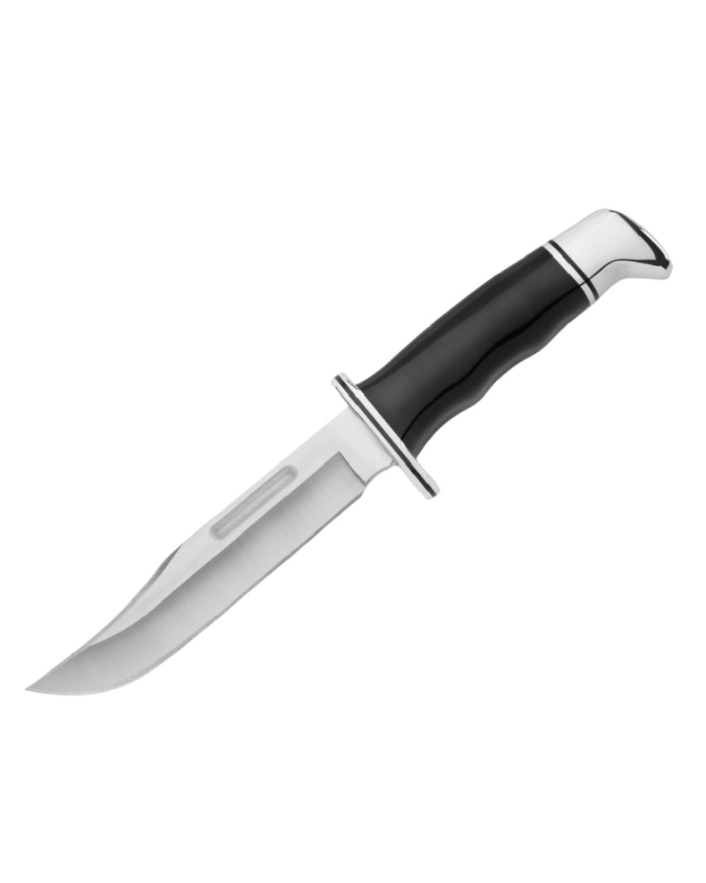 Black coloured Buck Special Knife on white background 