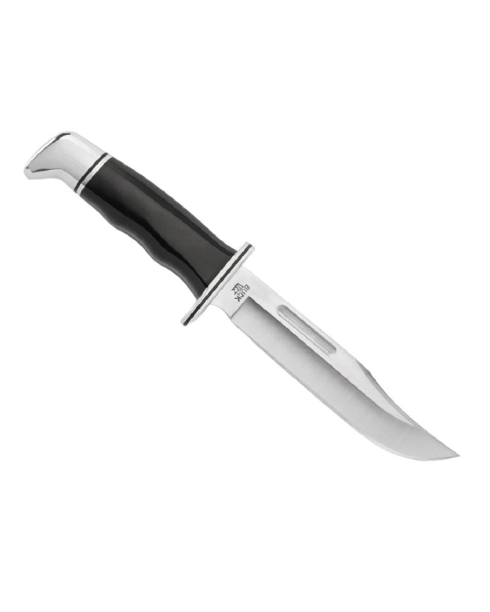 Black coloured Buck Special Knife on white background 