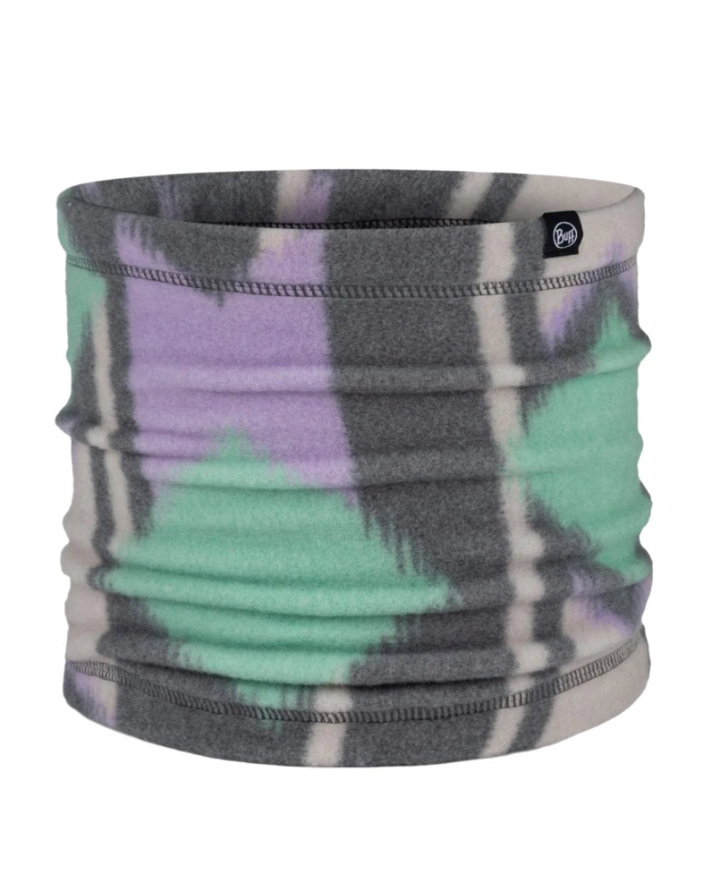 Cusha Multi Coloured Buff Polar Prints Neck Warmer On A White Background 