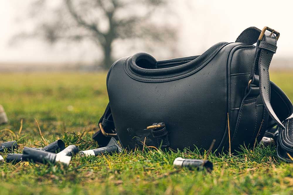 Jack Pyke Leather Cartridge Bag in Brown 