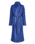 Blue Coloured Champion Ava Fleece Dressing Gown On A White Background #colour_blue
