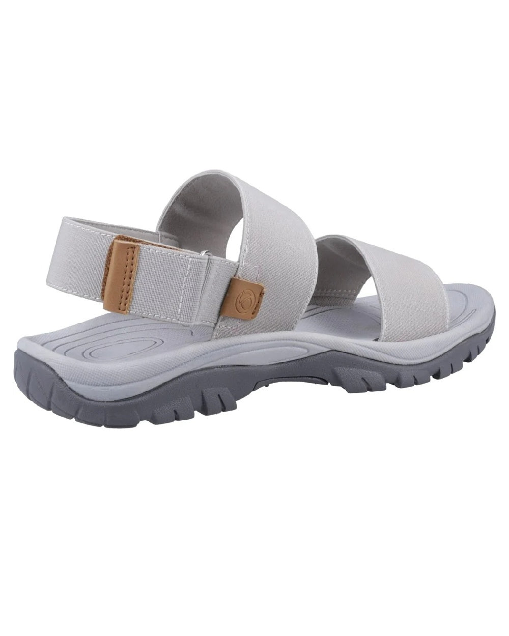 Grey coloured Cotswold Alcester Sandals on white background 