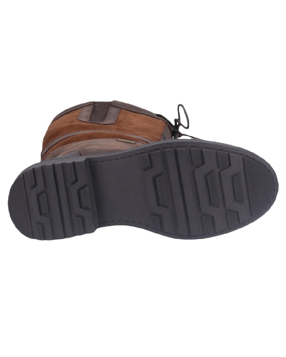 Brown Coloured Cotswold Broadway Boots on White Background
