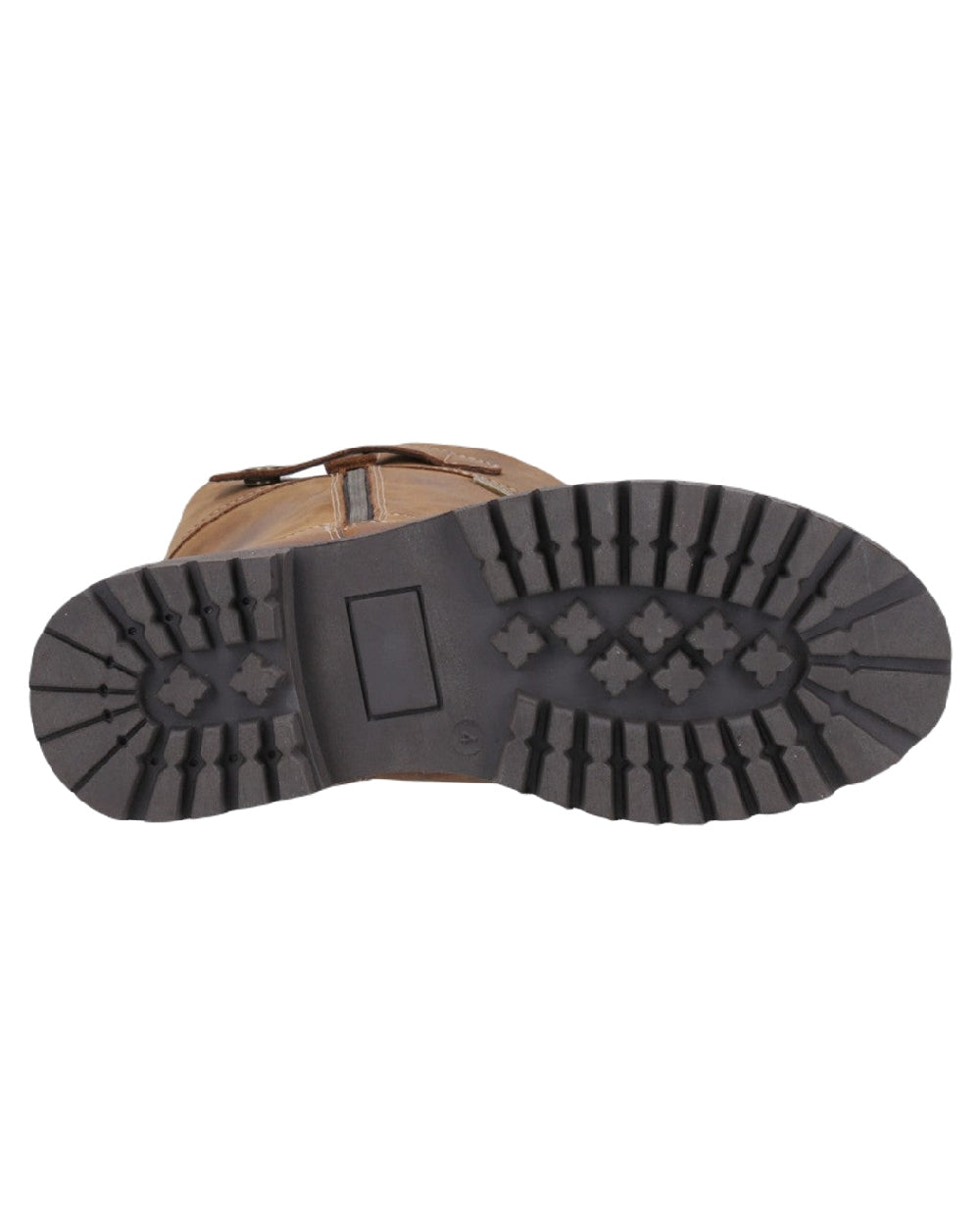 Tan Coloured Cotswold Bushcombe Mid Boots on White Background
