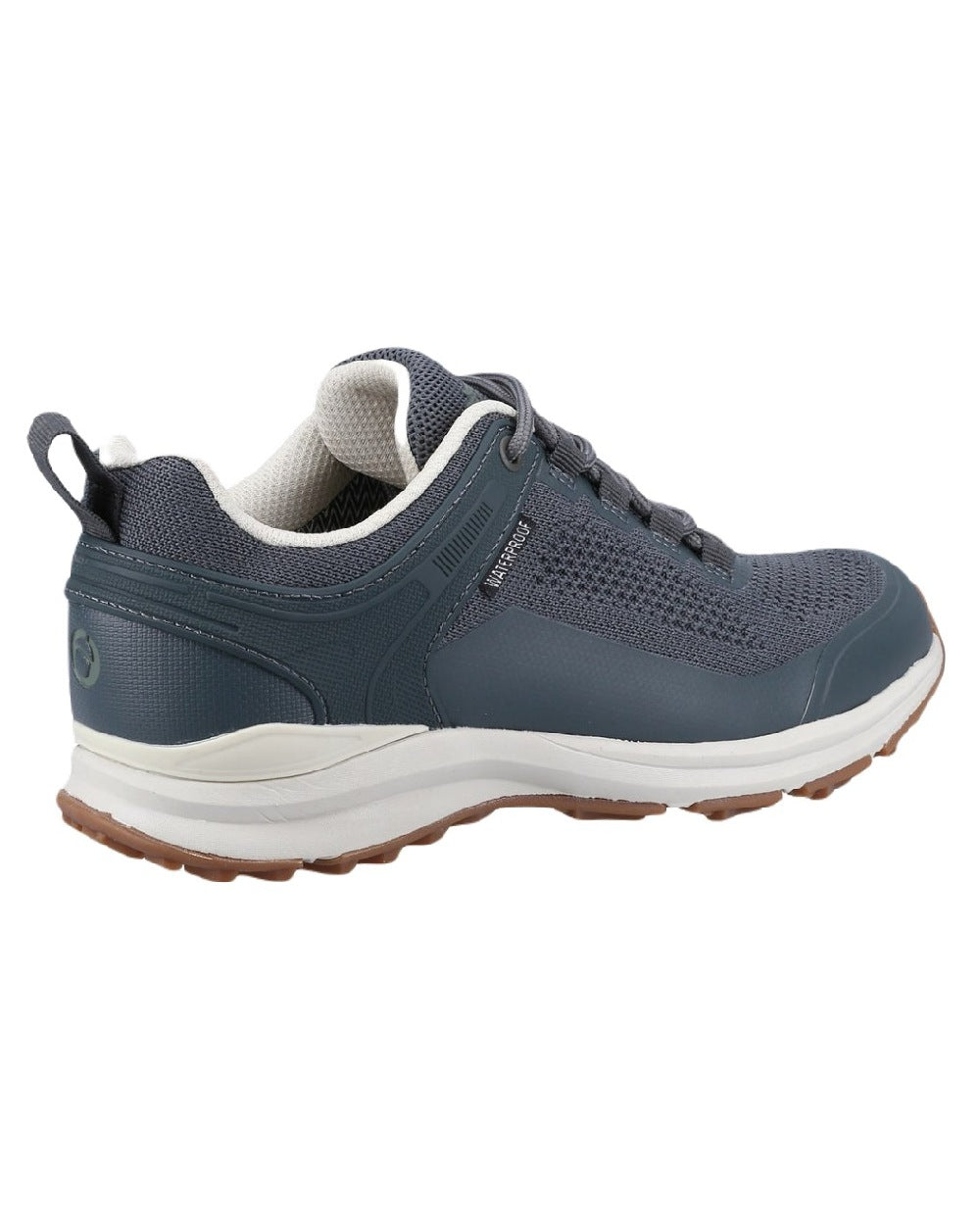 Grey coloured Cotswold Compton Womens Hiking Shoes on white background 