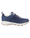 Navy coloured Cotswold Compton Womens Hiking Shoes on white background #colour_navy