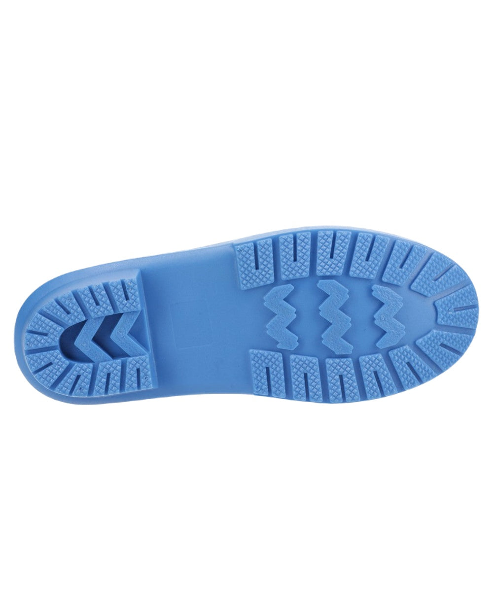 Bright Blue Coloured Cotswold Grosvenor Wellingtons on White Background
