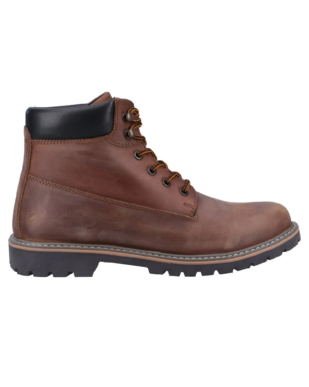 Brown coloured Cotswold Pitchcombe Boots on white background 