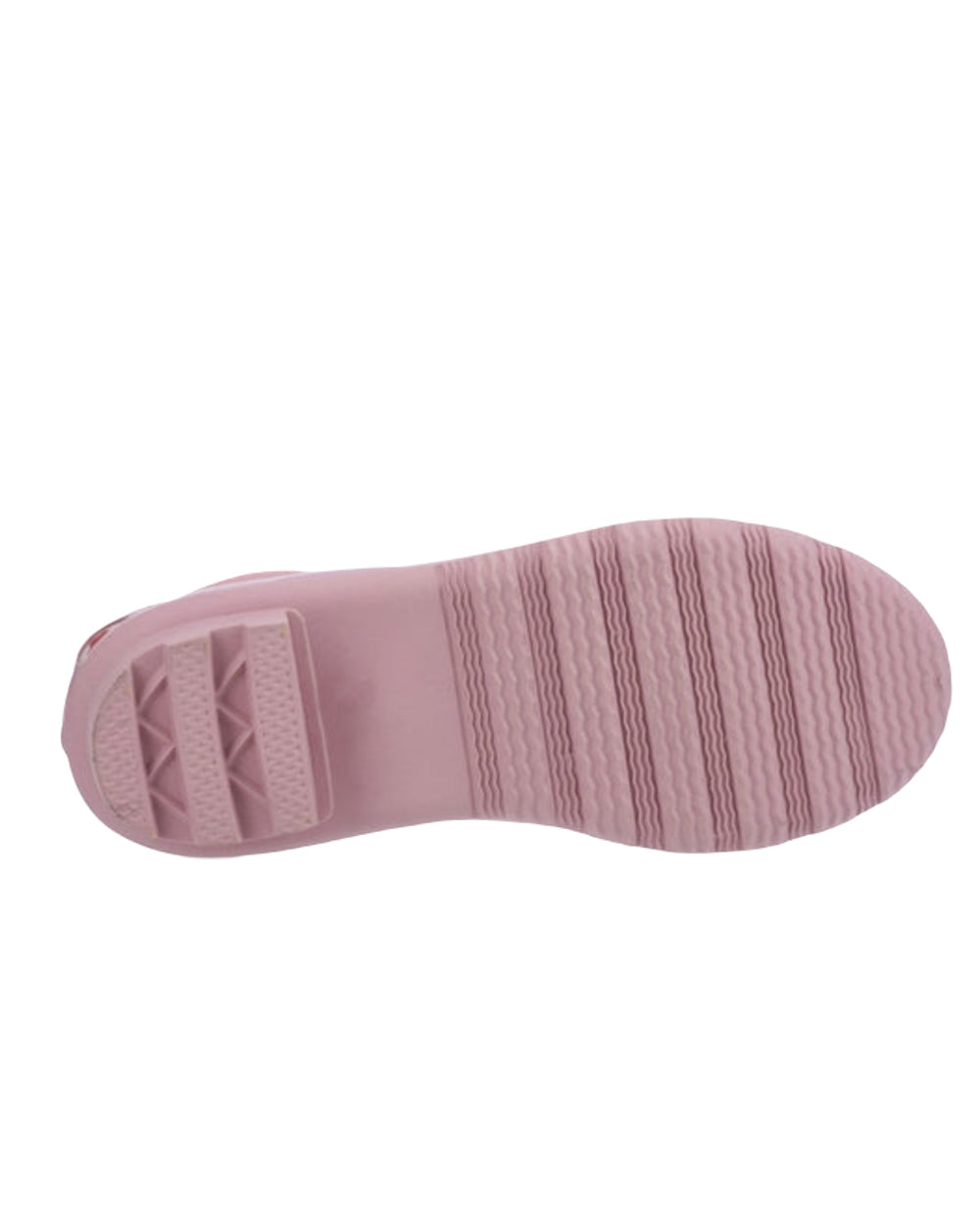 Pink Coloured Cotswold Womens Wildflower Ankle Wellingtons on White Background

