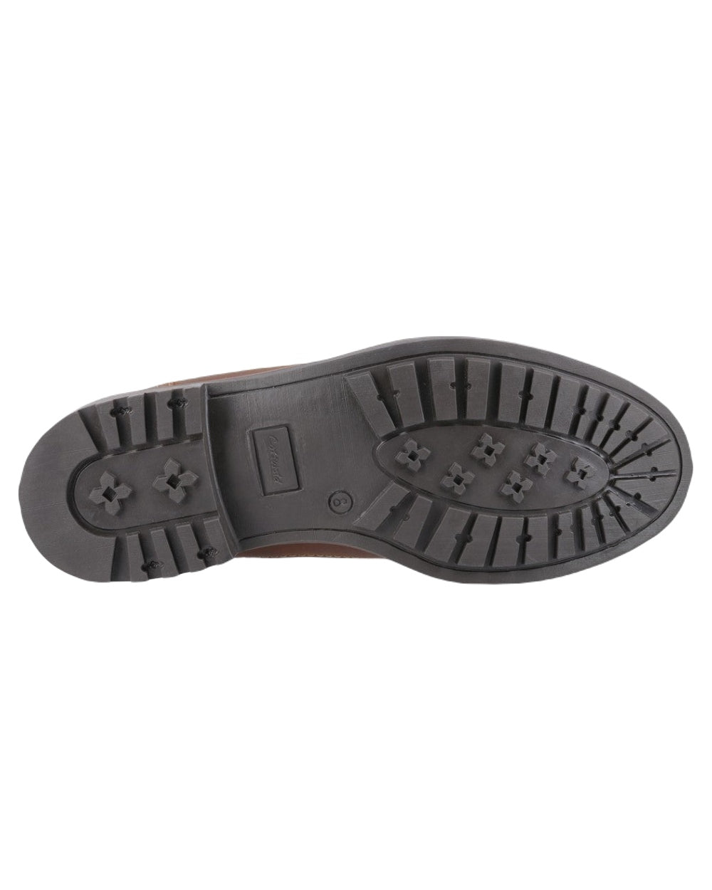 Light Brown Coloured Cotswold Waterlane Shoes on White Background

