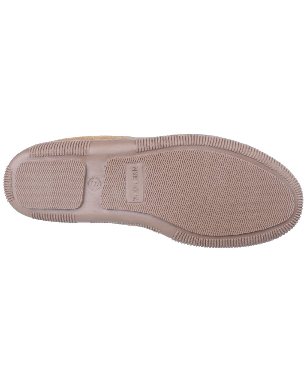 Cotswold Alberta Moccasin Slippers in Beige 