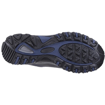 Cotswold Mens Abbeydale Low Hiking Shoes in Blue/Black/Grey
