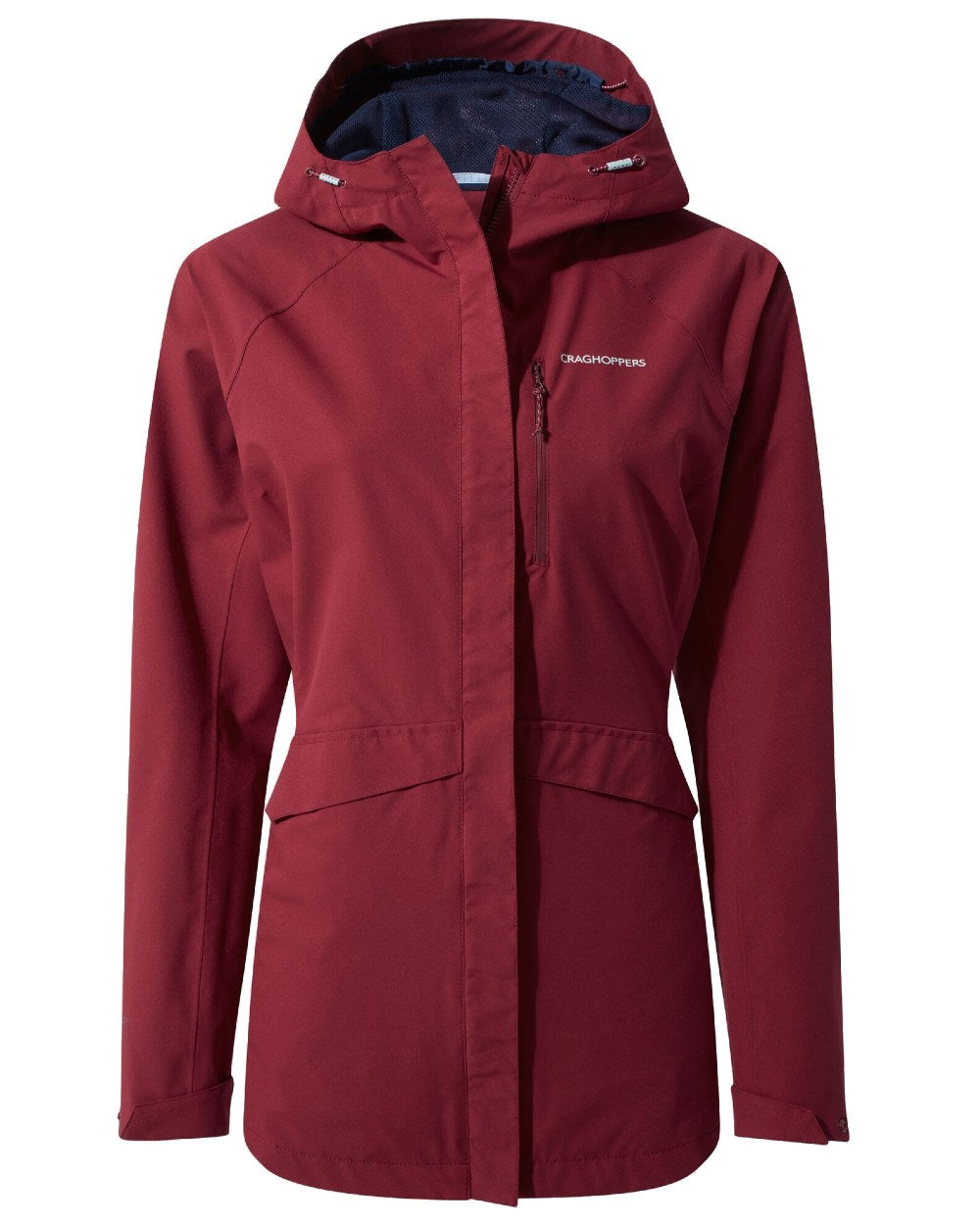 Mulberry Jam Coloured Craghoppers Caldbeck Ladies Jackets On A White Background 