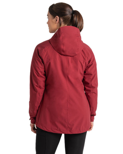 Mulberry Jam Coloured Craghoppers Caldbeck Ladies Jackets On A White Background 