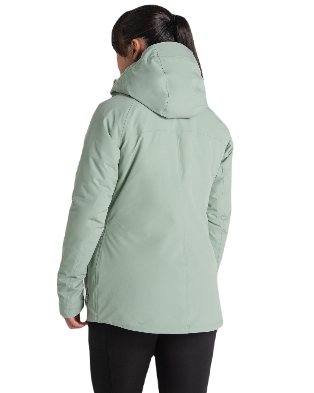 Meadow Haze Coloured Craghoppers Caldbeck Womens Waterproof Thermal Jacket On A White Background 