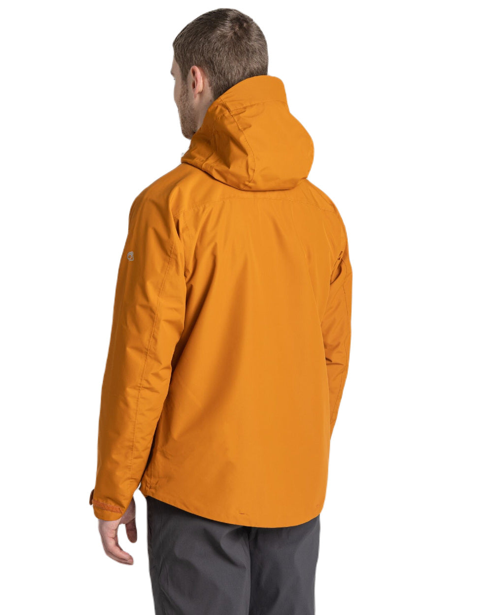 Pumpkin Spice Coloured Craghoppers Creevey Jacket On A white Background 