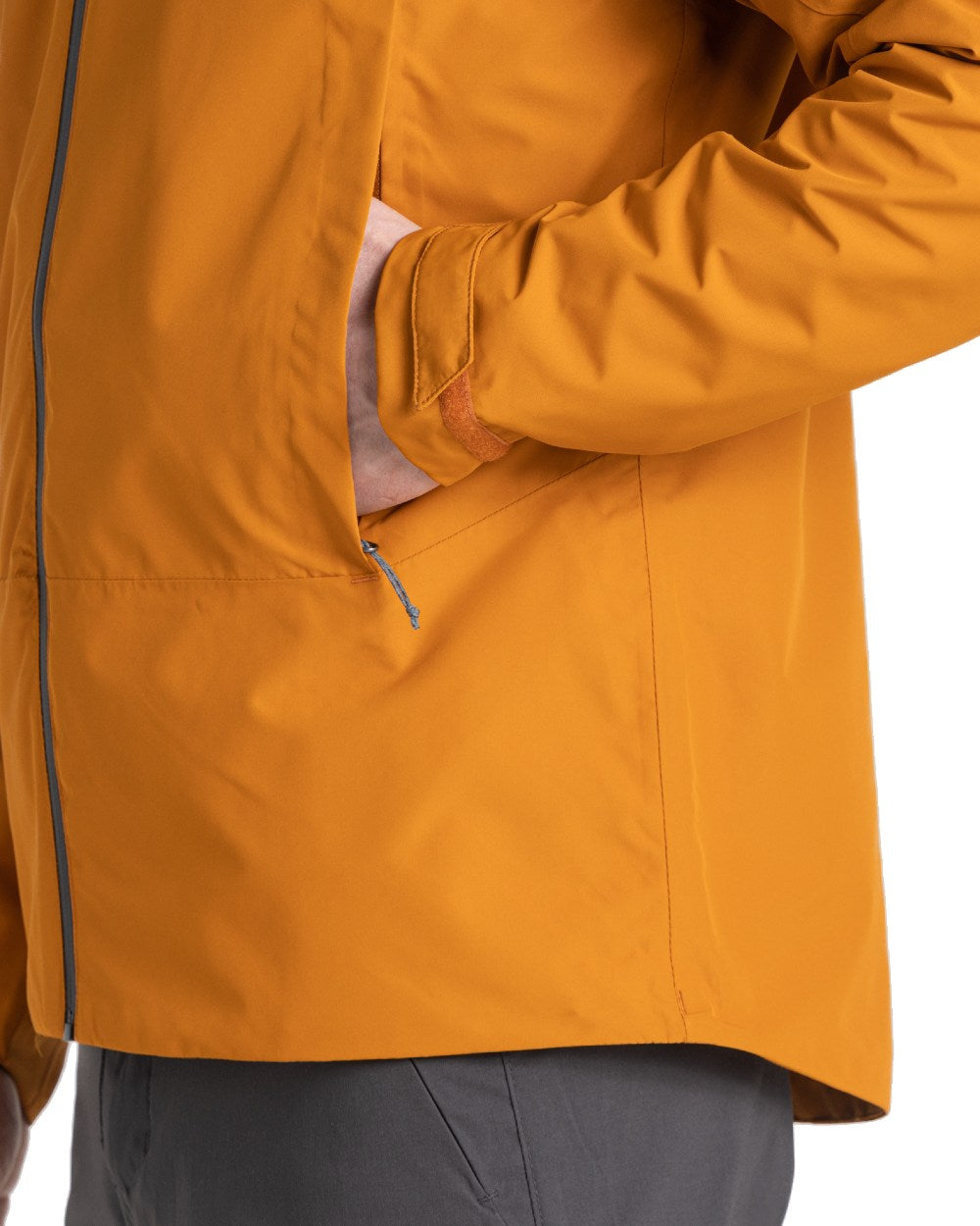 Pumpkin Spice Coloured Craghoppers Creevey Jacket On A white Background 