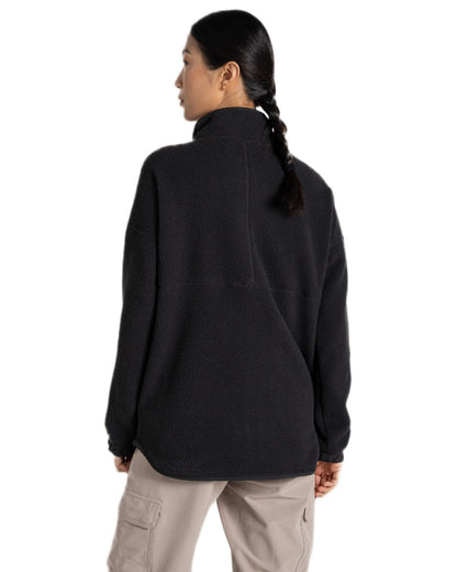 Black Coloured Craghoppers Womens CO2 Renu Steppes Insulating Jacket on White Background
