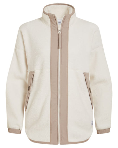 Calico Coloured Craghoppers Womens CO2 Renu Steppes Insulating Jacket on White Background
