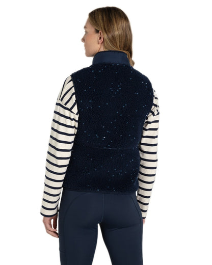 Blue Navy Coloured Craghoppers Womens Dinas Vest on White Background
