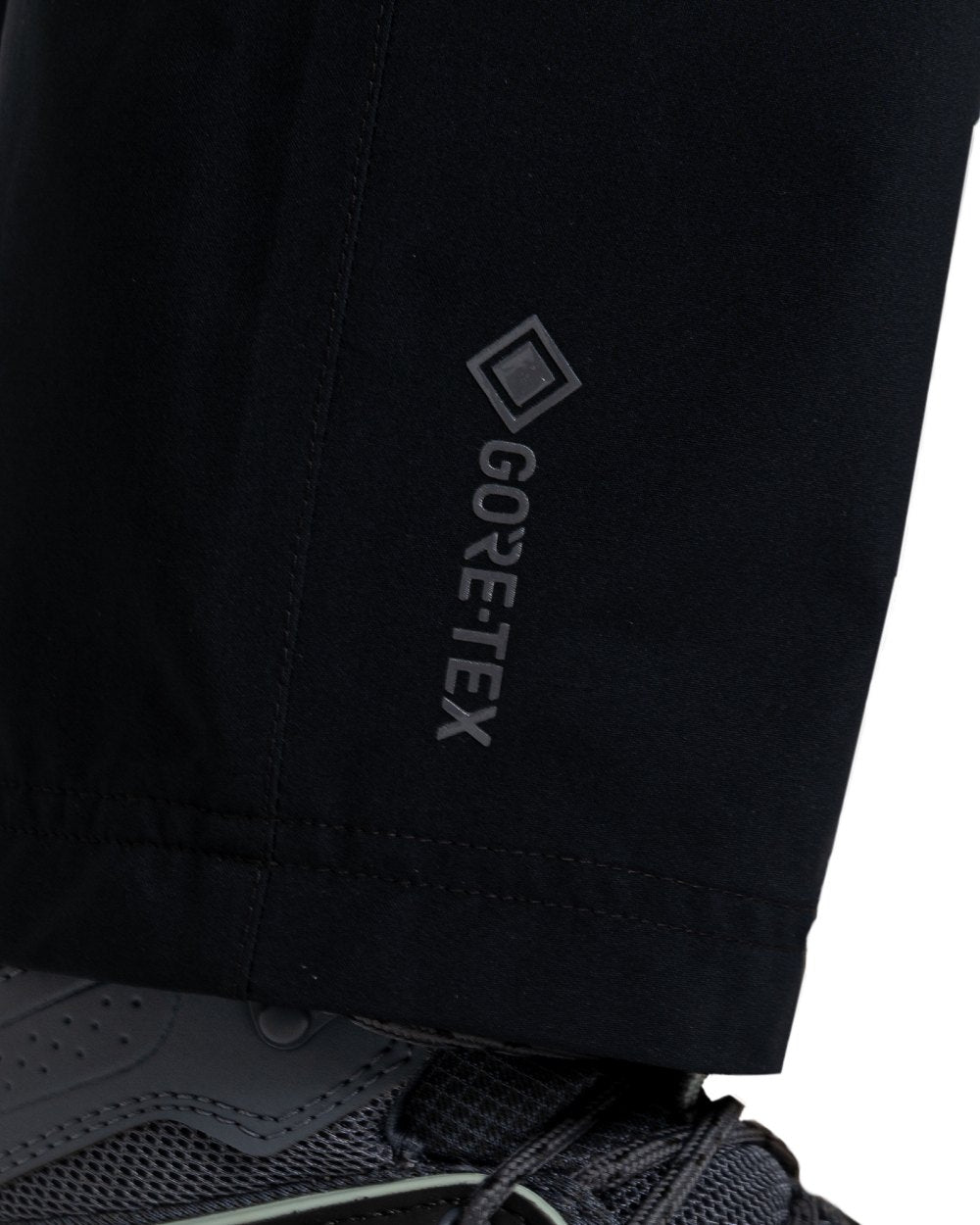 Black Coloured Craghoppers Womens Jullio Gore-Tex Trousers on White Background

