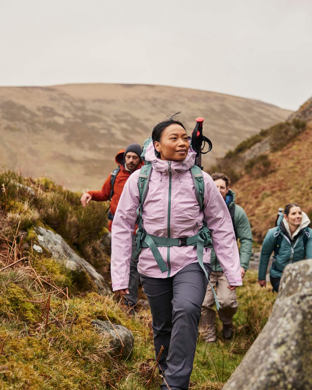 Craghoppers Kiwi PRO - Pantaloni Foderati Da Donna, Gamba Regolare, Da Trekking, Grafite, 50 - Foto 14