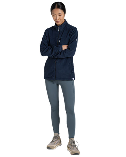 Blue Navy Coloured Craghoppers Womens Miska Plus II Jacket On A White Background 