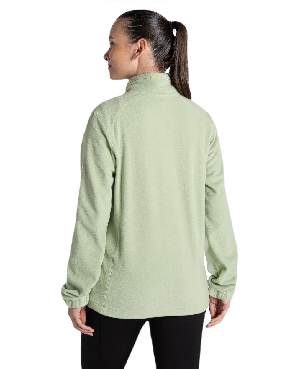 Bud Green Coloured Craghoppers Womens Miska Plus II Jacket On A White Background 